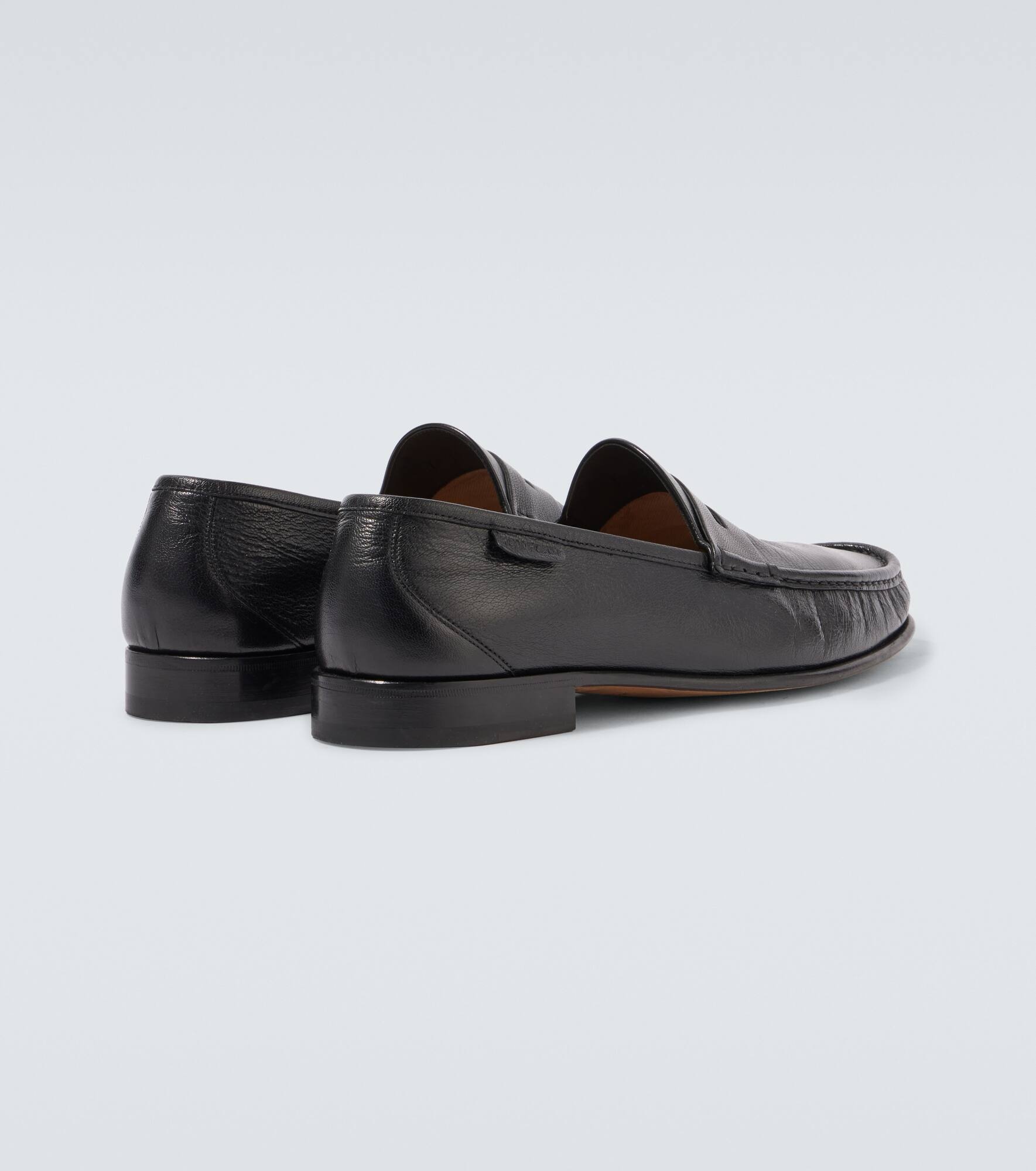 York leather penny loafers - 6