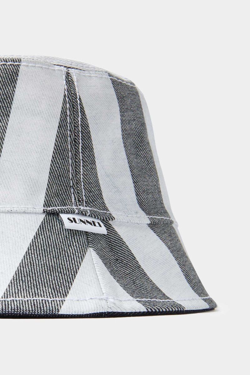 BELLIDENTRO REVERSIBLE BUCKET HAT / denim 3