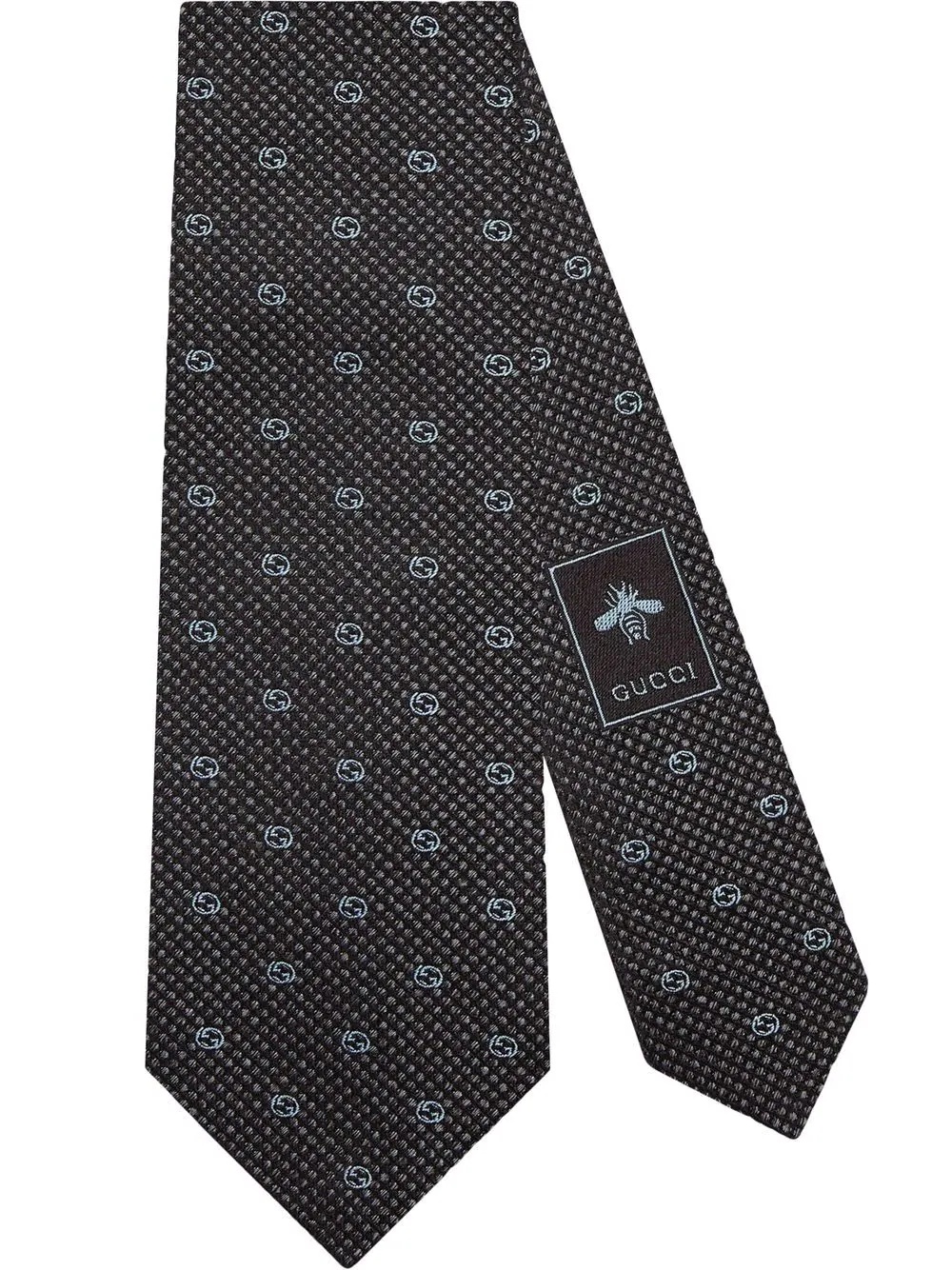 Interlocking G jacquard tie - 1