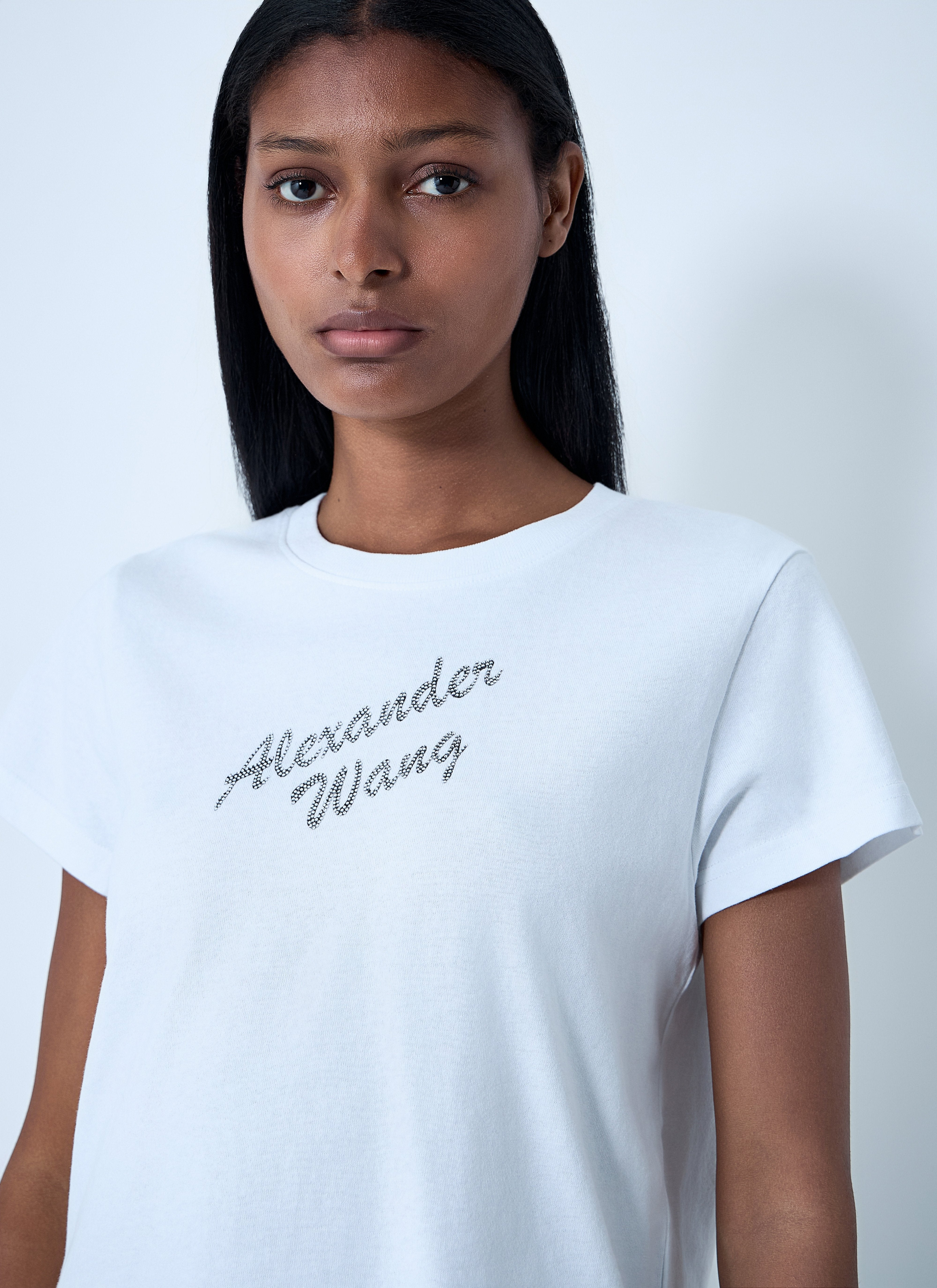 Alexander Wang Women Logo Motif T-Shirt - 5