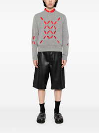 STEFAN COOKE slashed jumper | REVERSIBLE