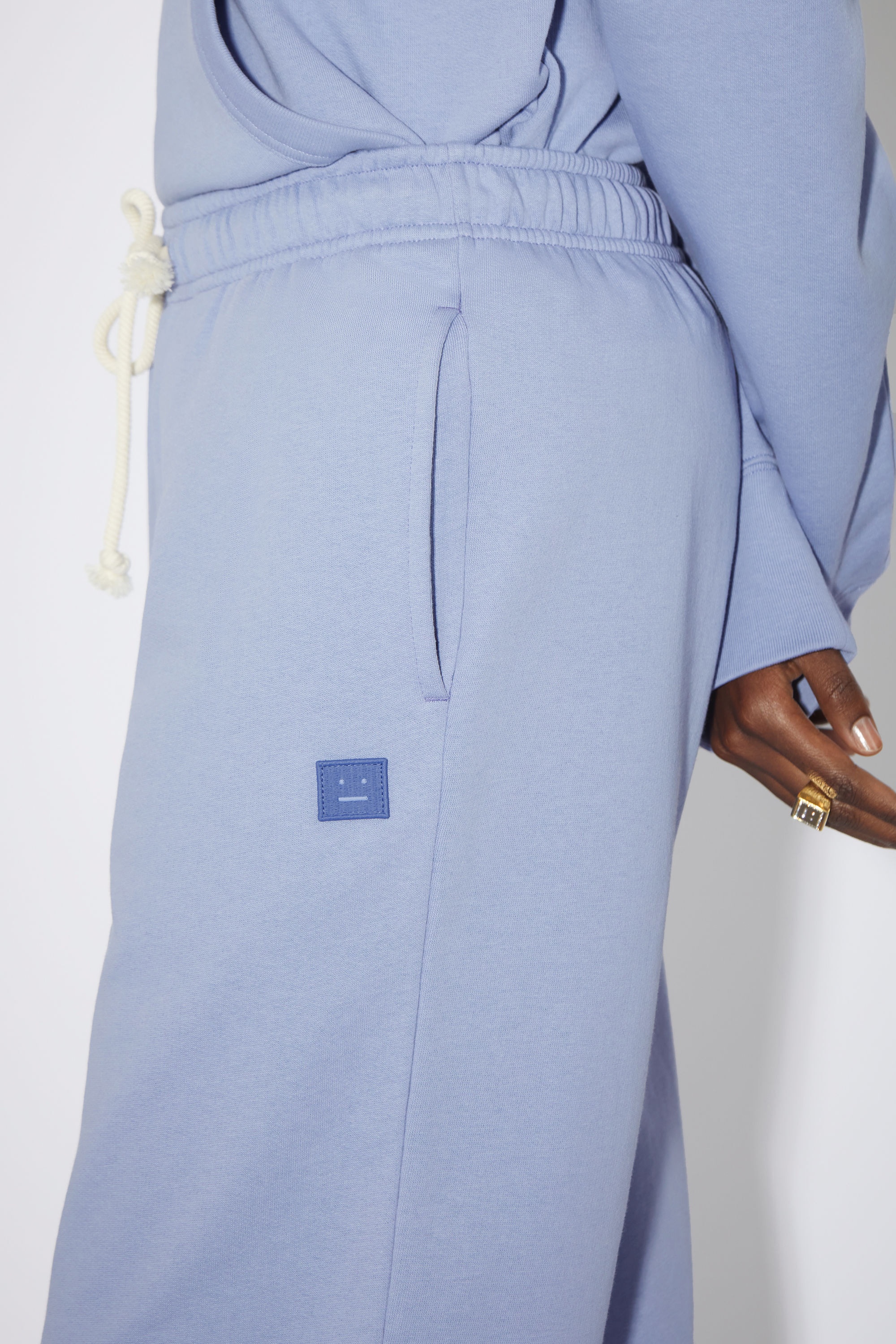 Fleece sweatpants - Pale purple - 4