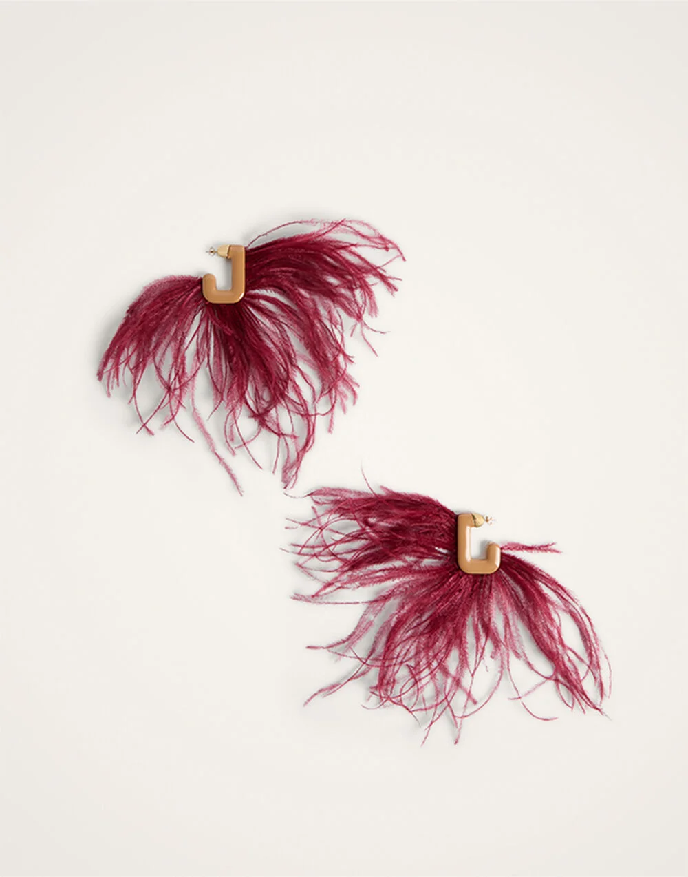 Ostrich Earrings - 1