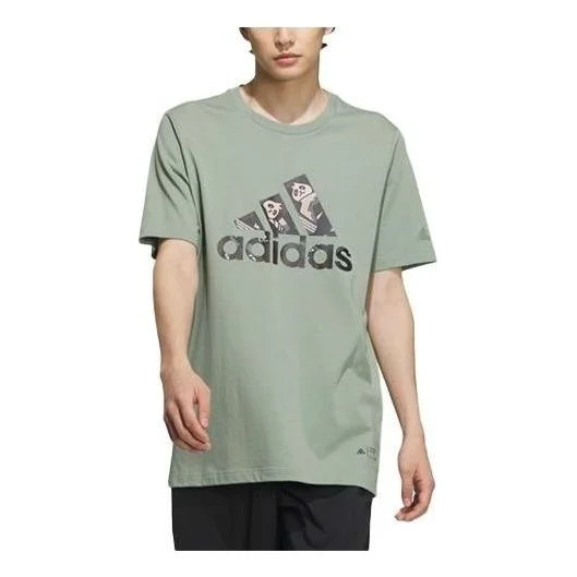 adidas China BOS T-Shirts 'Olive Green' IP3967 - 1