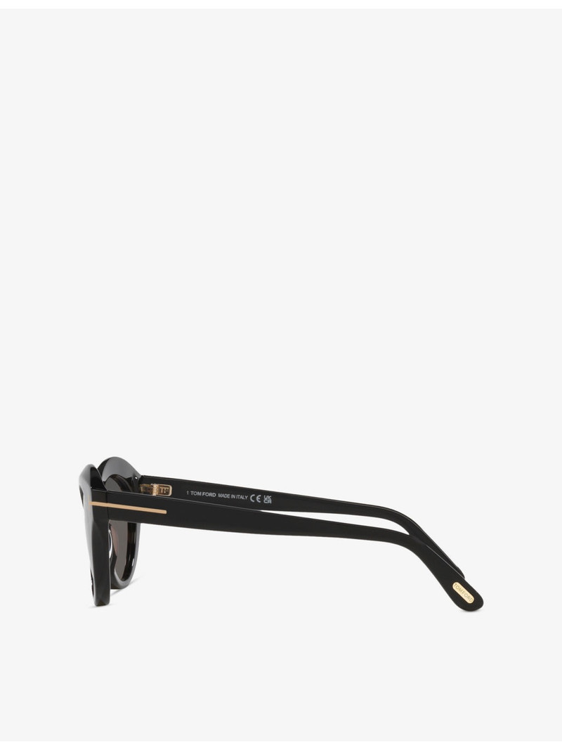 TOM FORD TR001841 Toni Oval-Frame Acetate Sunglasses outlook