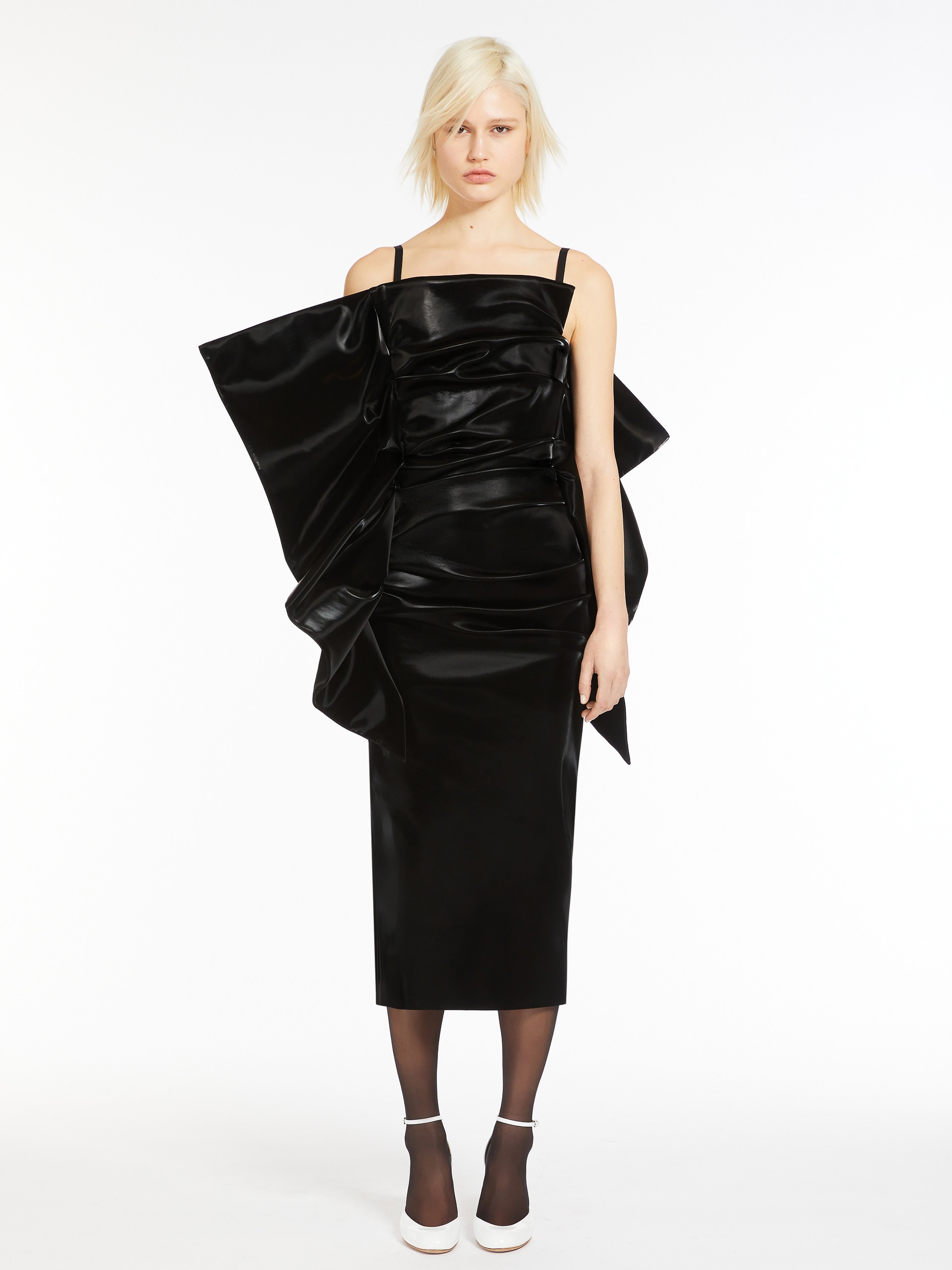 ALACRE1234 Dress with oversize flounce - 3