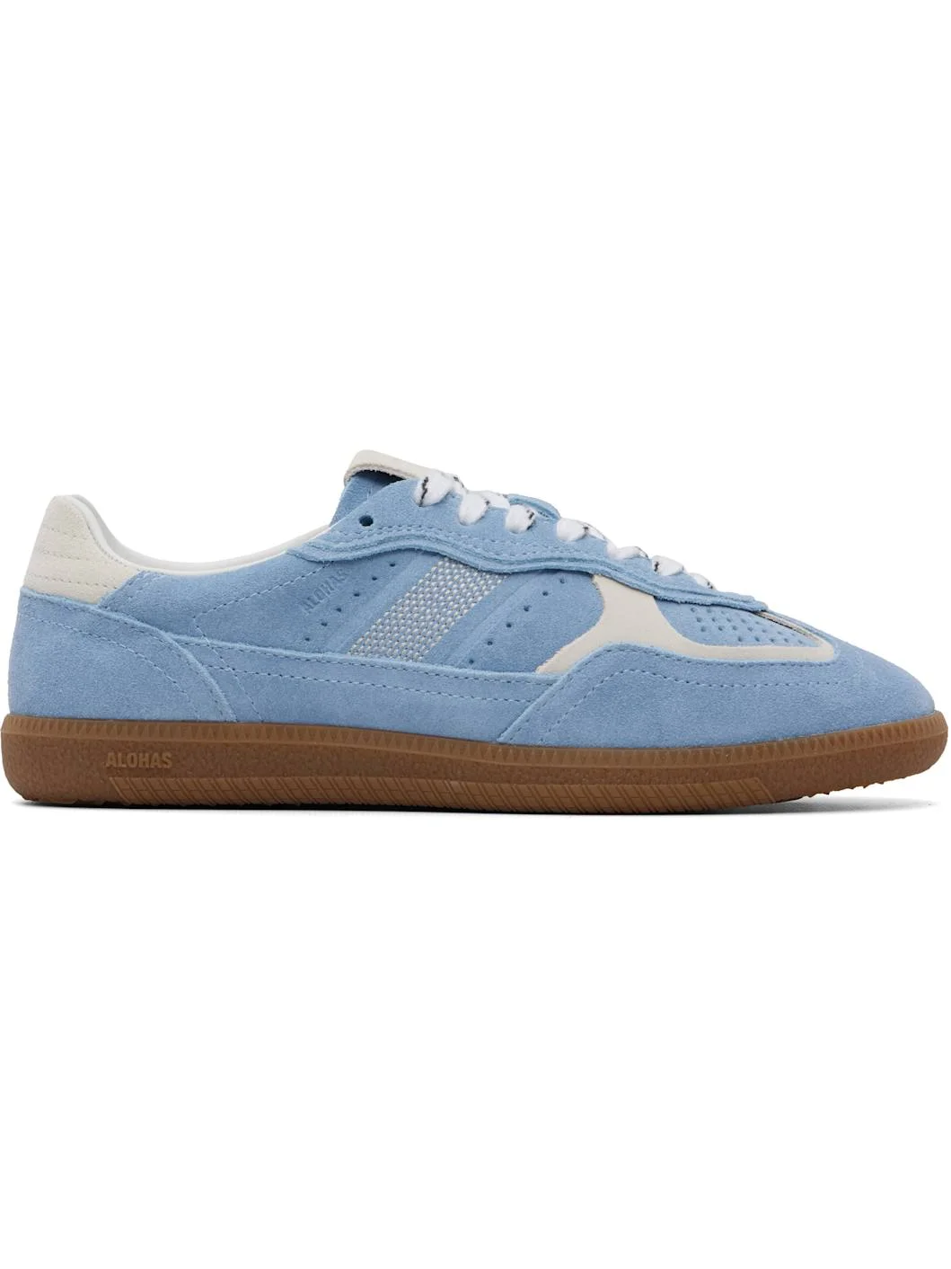 Blue Tb.490 Rife Suede Leather Sneakers - 1