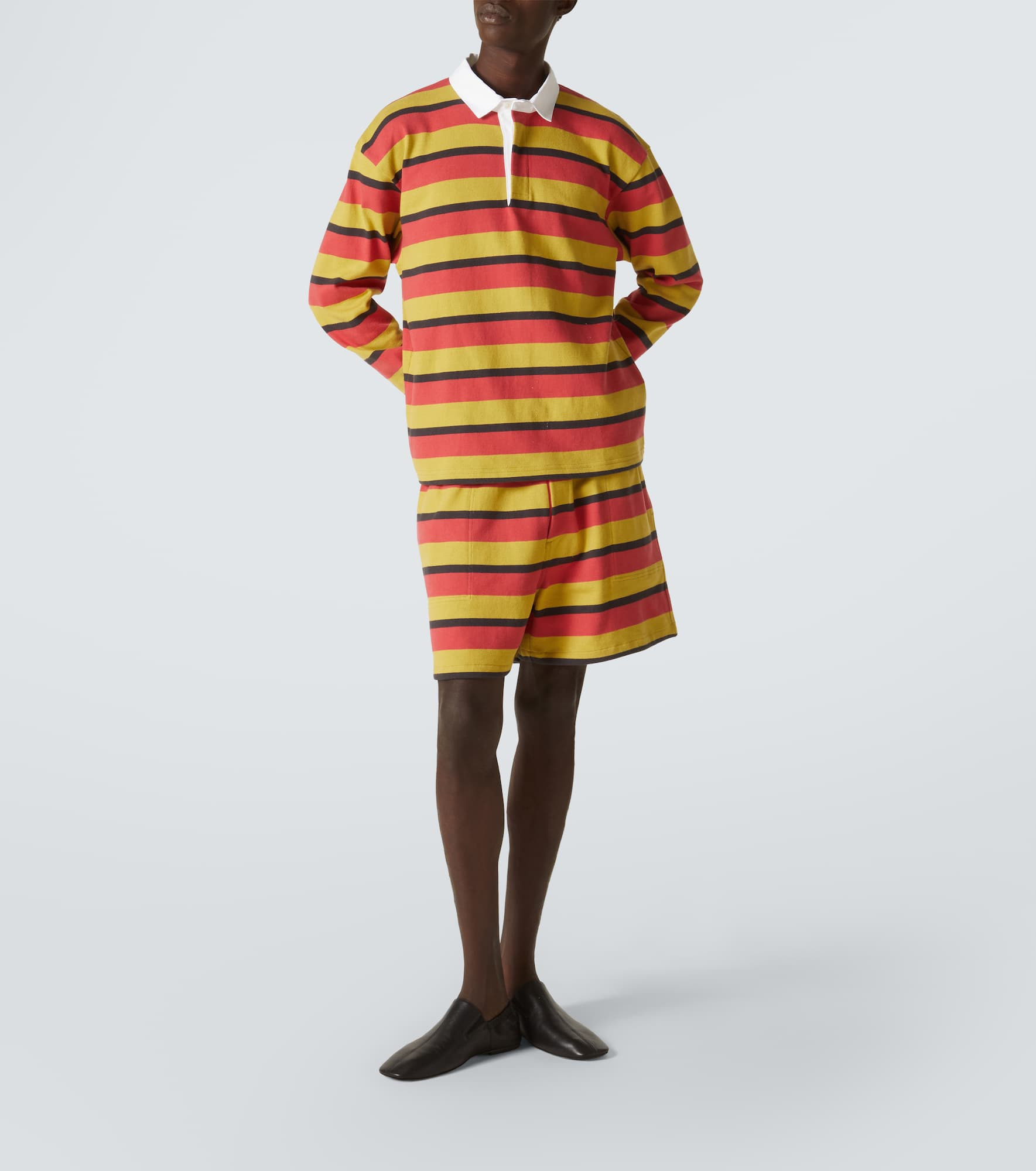 Rec striped cotton polo shirt - 2