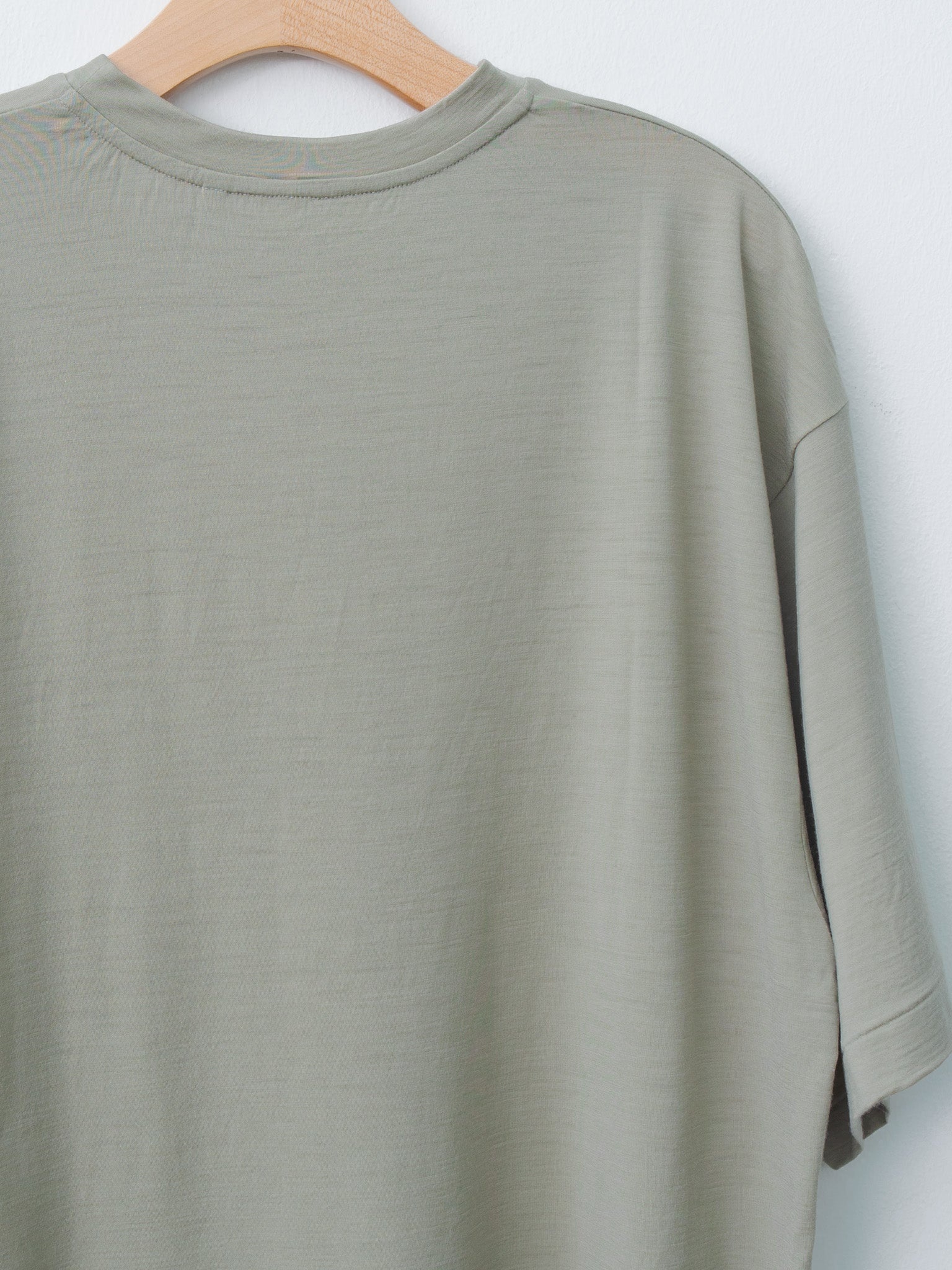 Super Soft Merino Tenjiku Half Sleeve Tee - Misty Green - 7