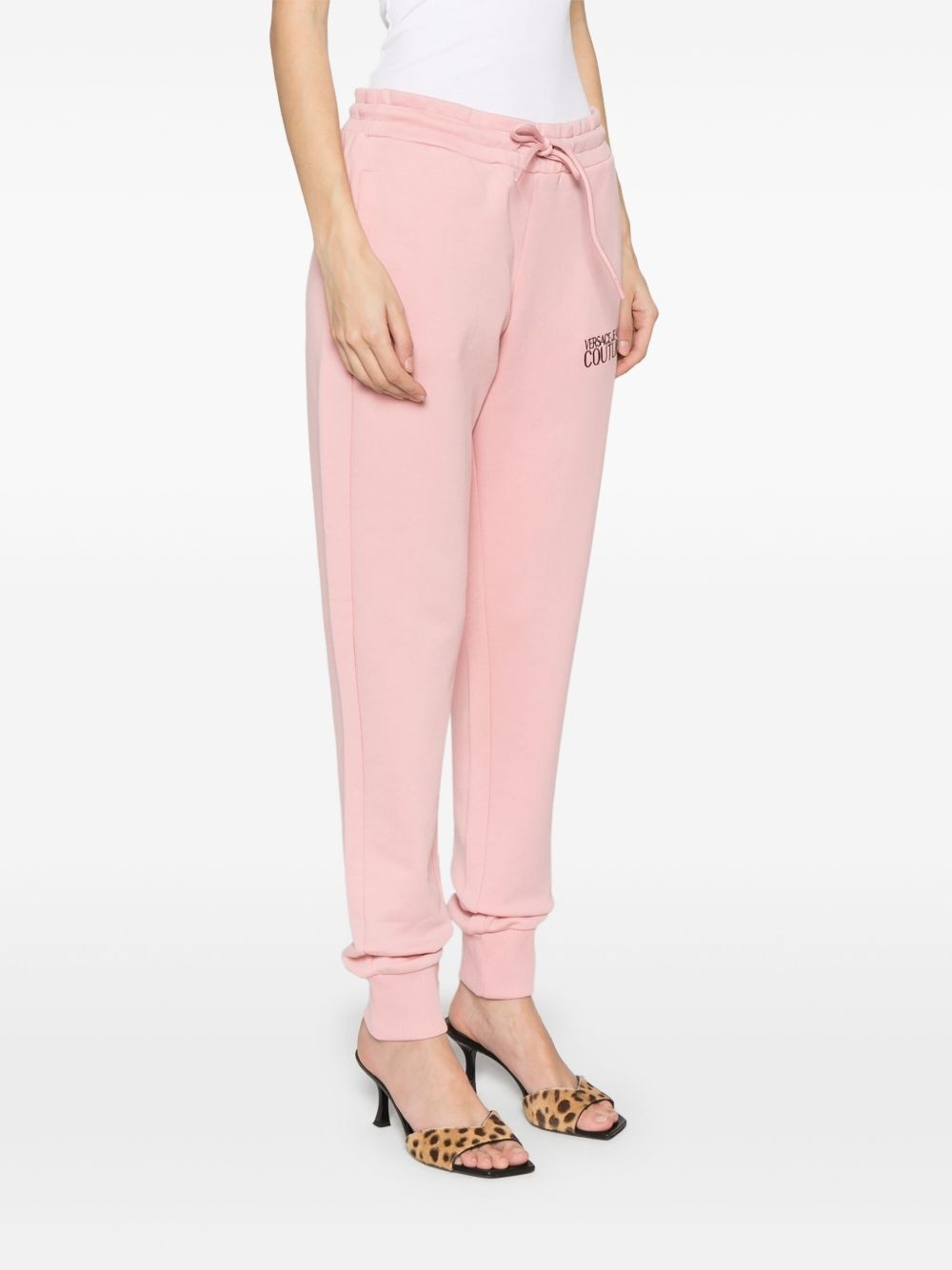 logo-embroidered track pants - 3