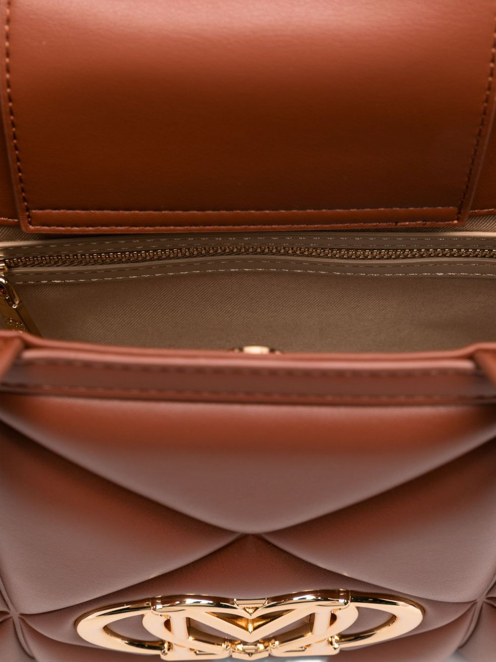 quilted logo-plaque tote bag - 5
