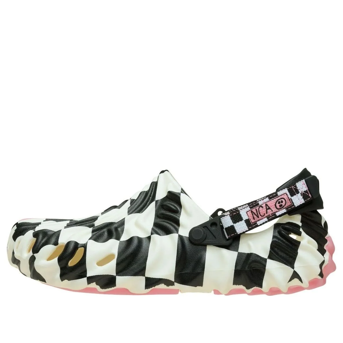 (WMNS) Crocs x Nina Chanel Abney Pollex Clog 'White Black' 211422-3VN - 1