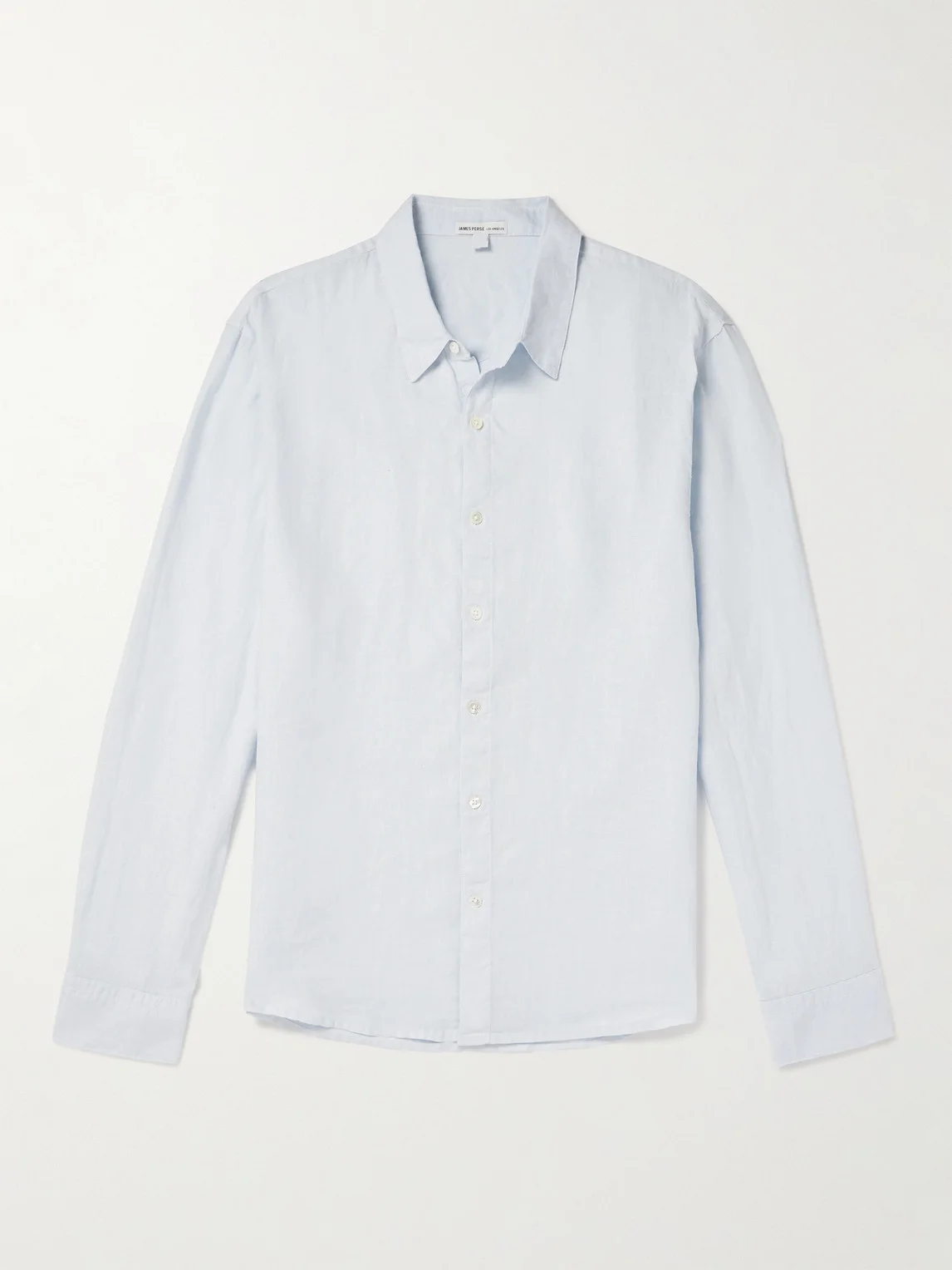 Garment-Dyed Linen Shirt - 1