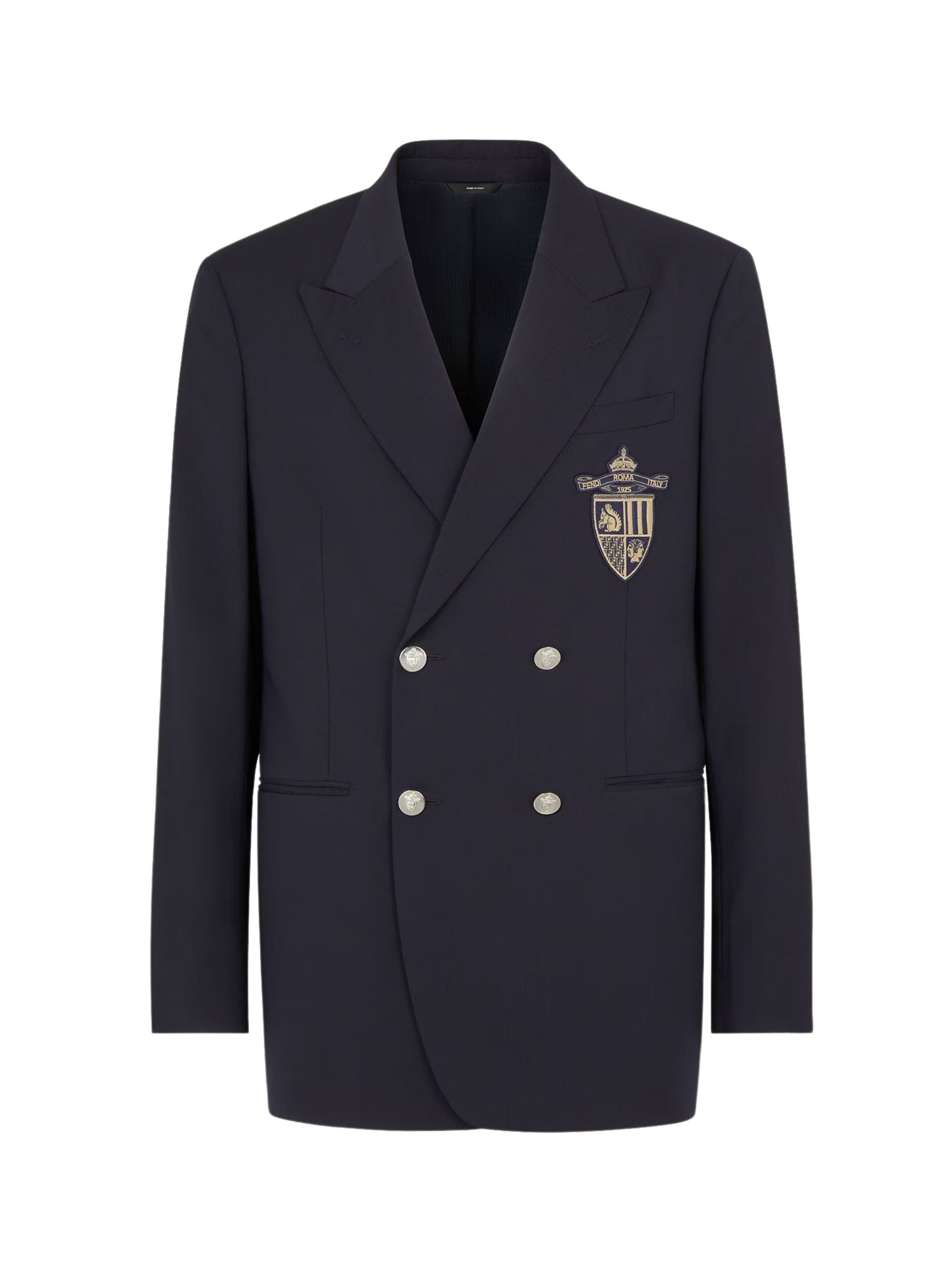 Fendi Men Wool Blazer - 1