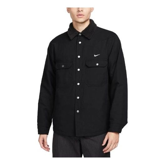 Nike SB Padded Flannel Skate Jacket 'Black' DQ6328-010 - 1