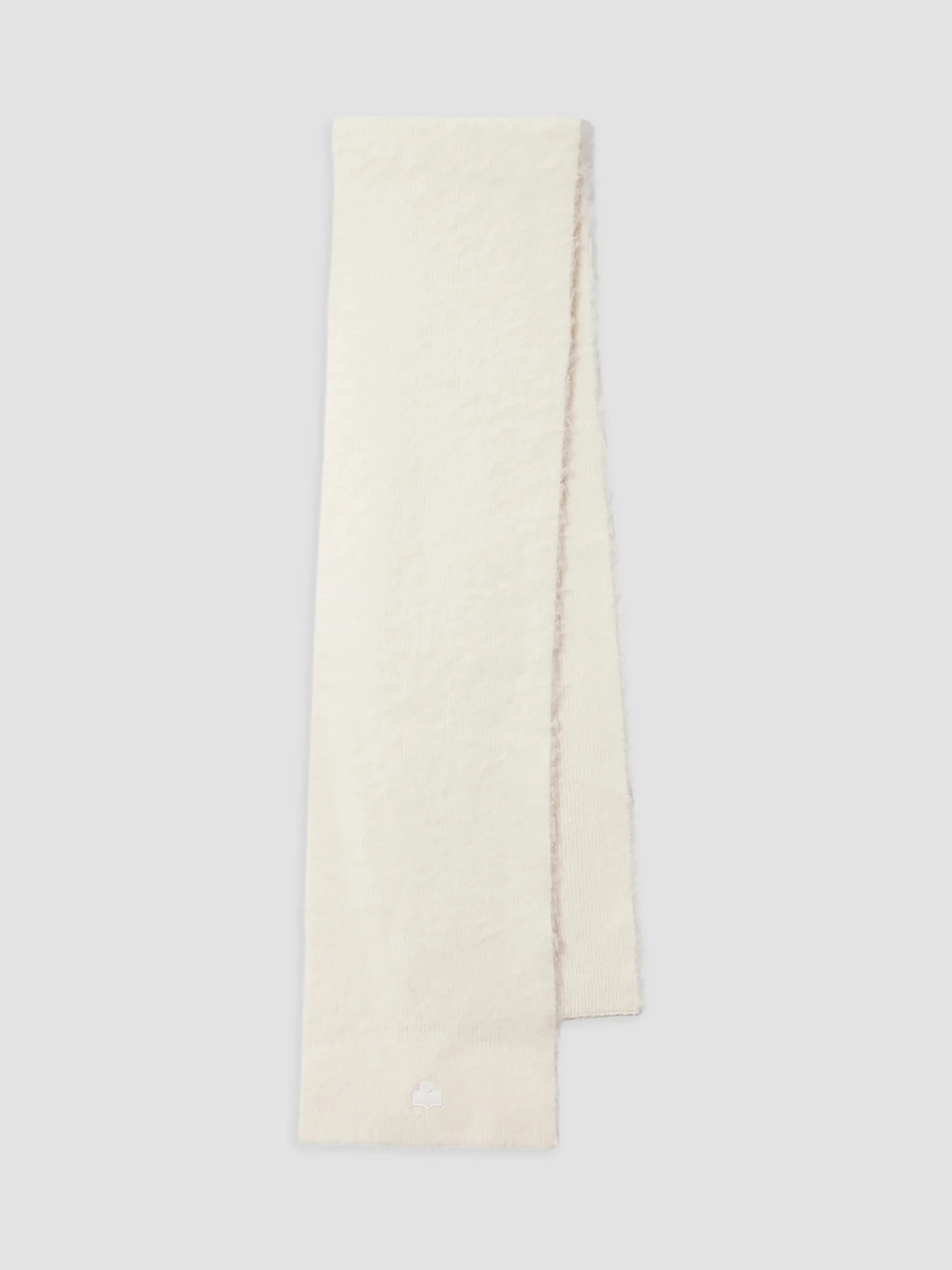 Women's Peliz Alpaca-Blend Scarf - Ecru - 1