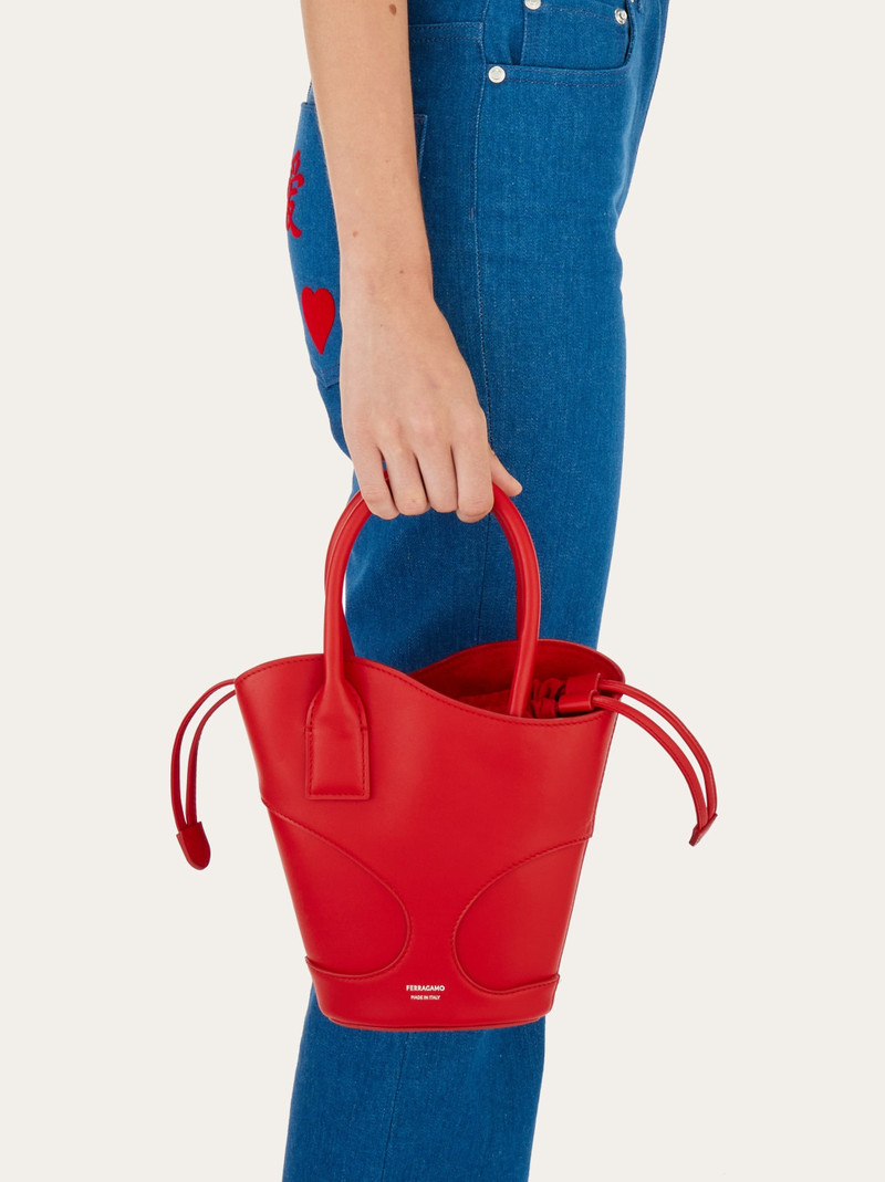FERRAGAMO Tote bag with cut-out detailing (S) outlook