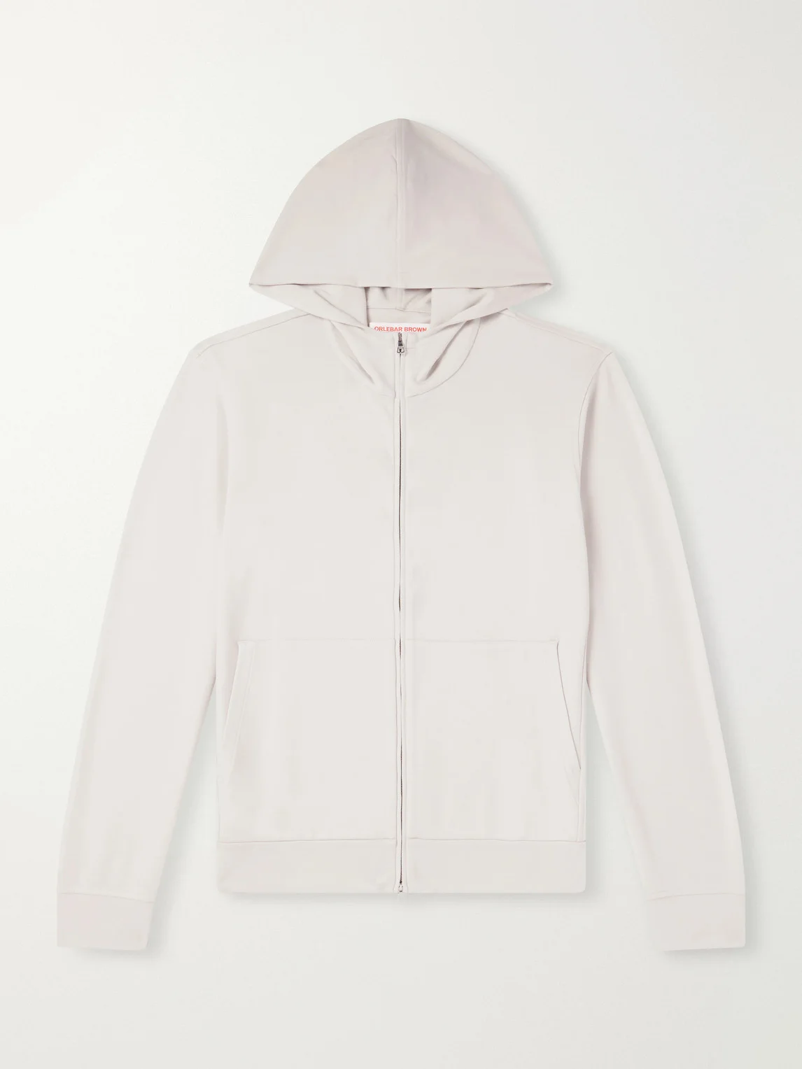 Mathers Wool-Jersey Zip-Up Hoodie - 1