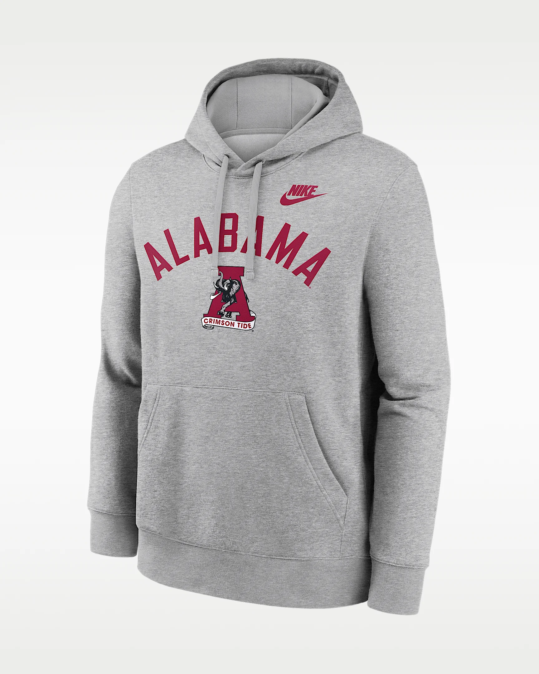 Alabama Legacy Arch Club Men's Nike College Pullover Hoodie - 1