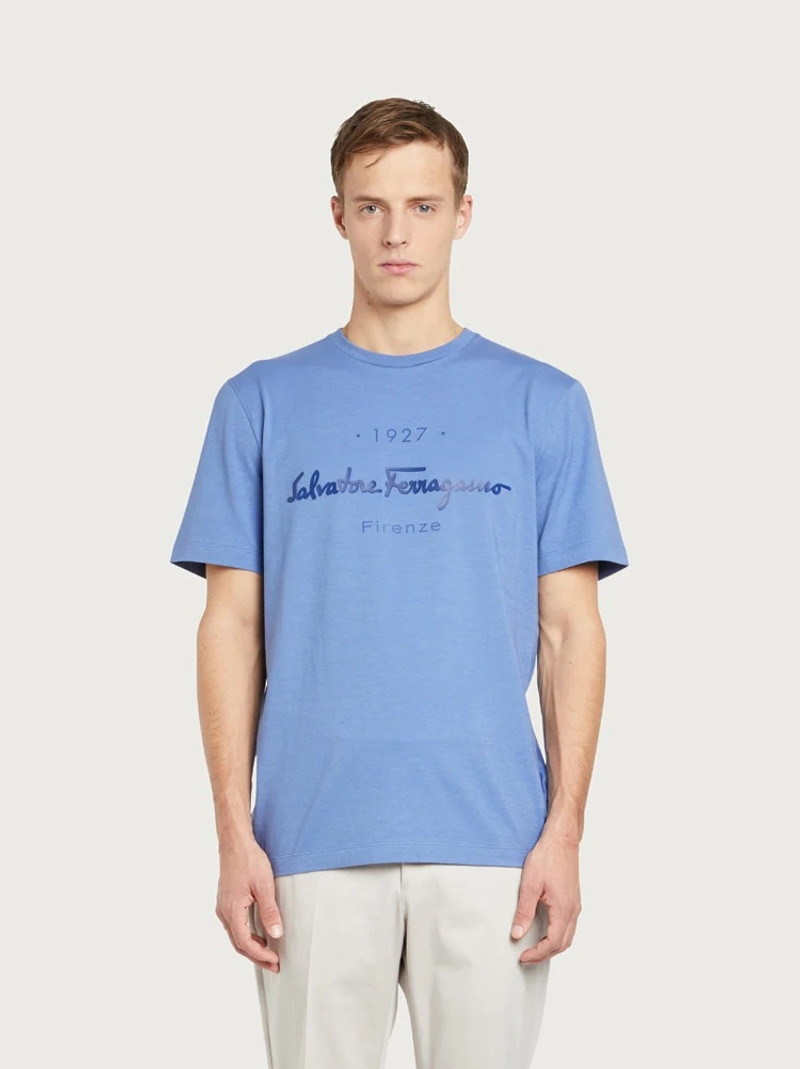 FERRAGAMO 1927 SIGNATURE T-SHIRT outlook