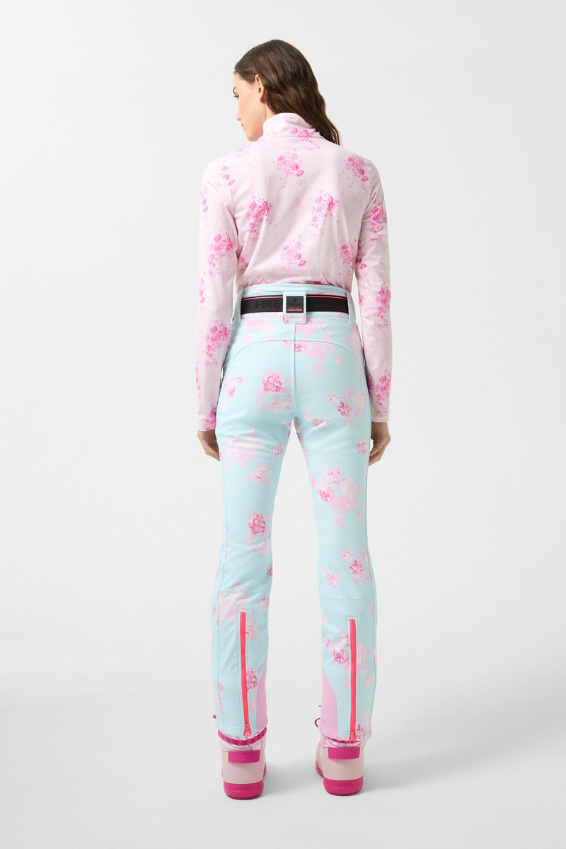 BOGNER Zula Ski pants in Light blue/Rose outlook