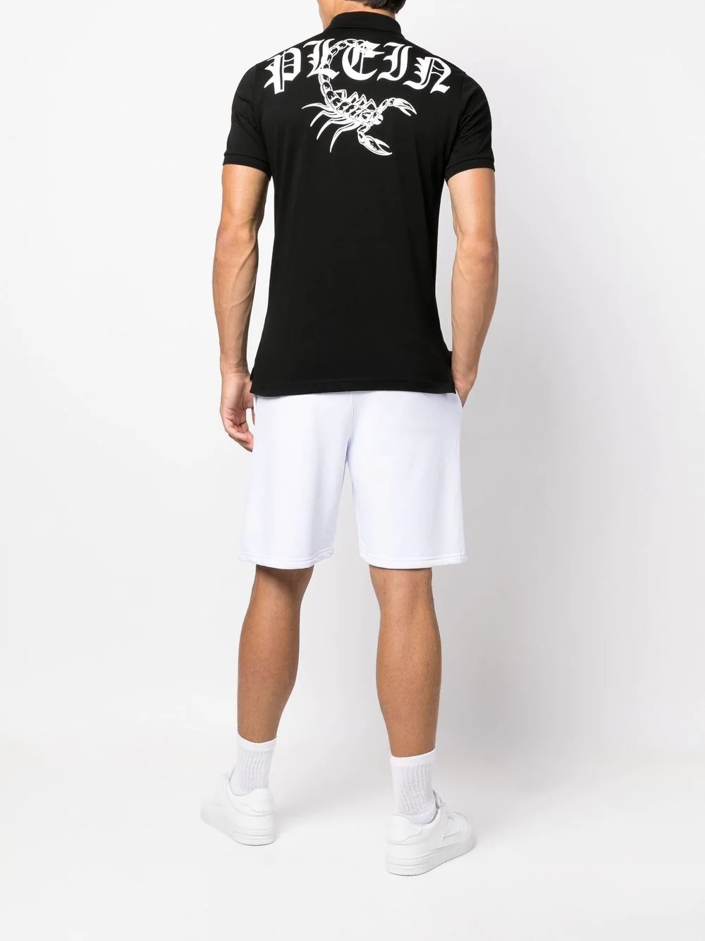 scorpion-print polo shirt - 2