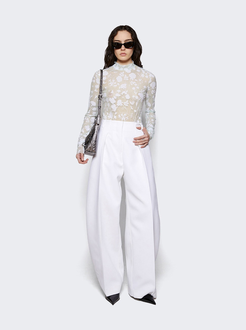 Givenchy Floral Tulle Bodysuit White outlook