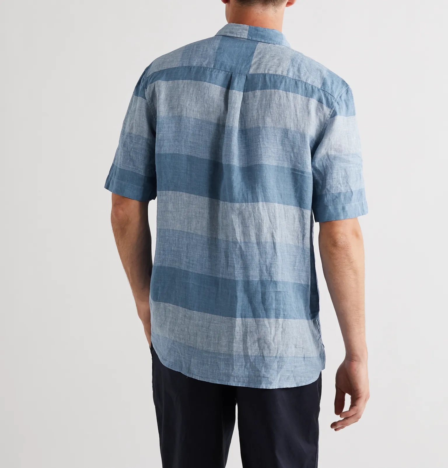 Striped Linen Shirt - 4