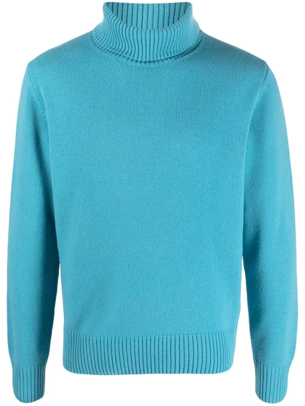 roll-neck wool jumper - 1