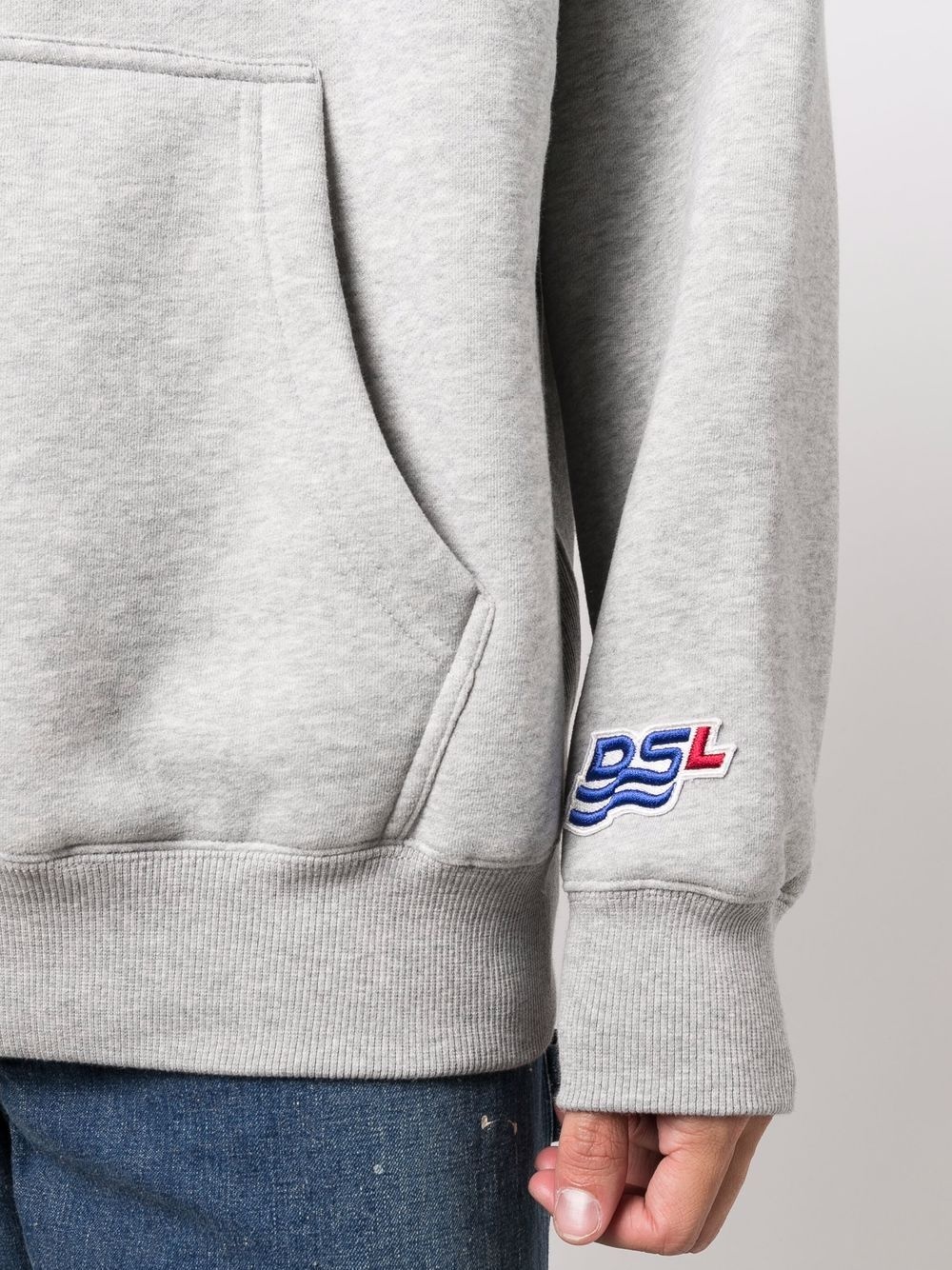 logo-detail pullover hoodie - 5