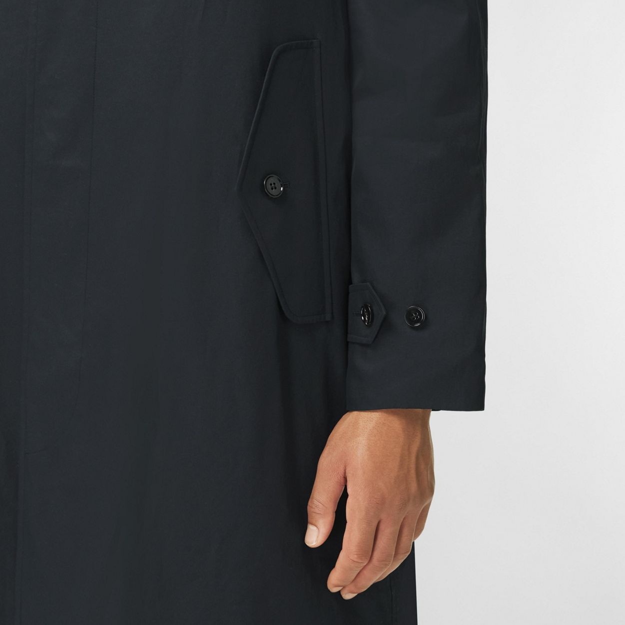 Cotton Gabardine Car Coat - 5