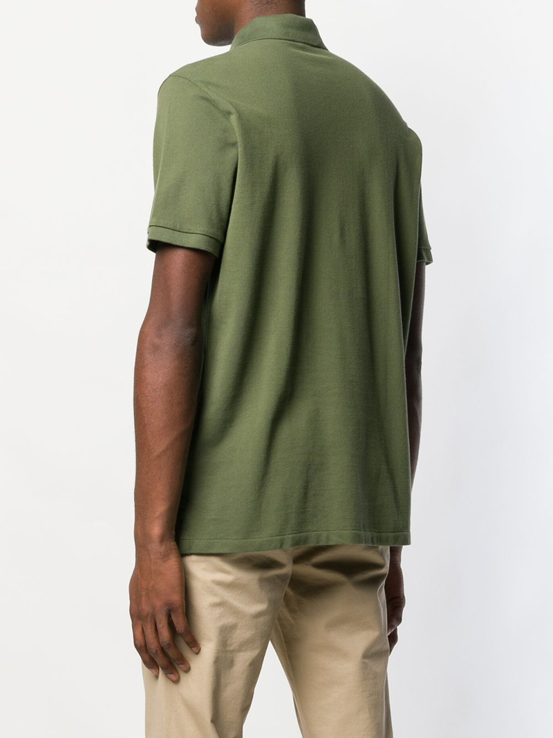 embroidered logo polo shirt 4