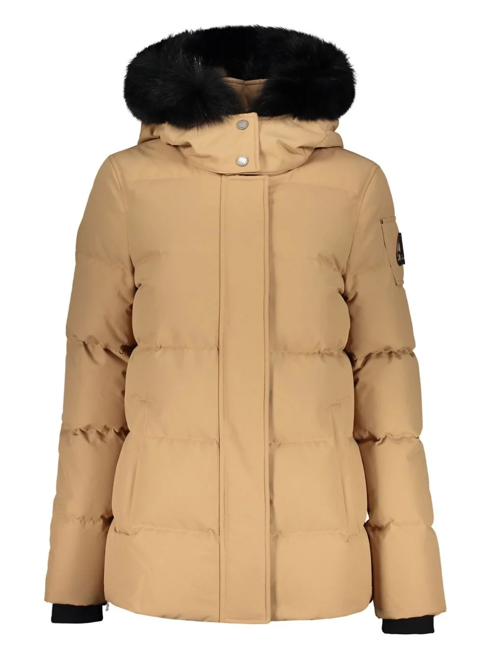 hooded down jacket - 1