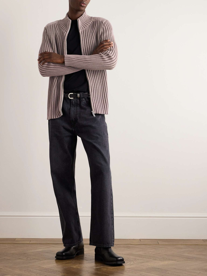 Our Legacy Cotton and Cashmere-Blend Zip-Up Cardigan outlook