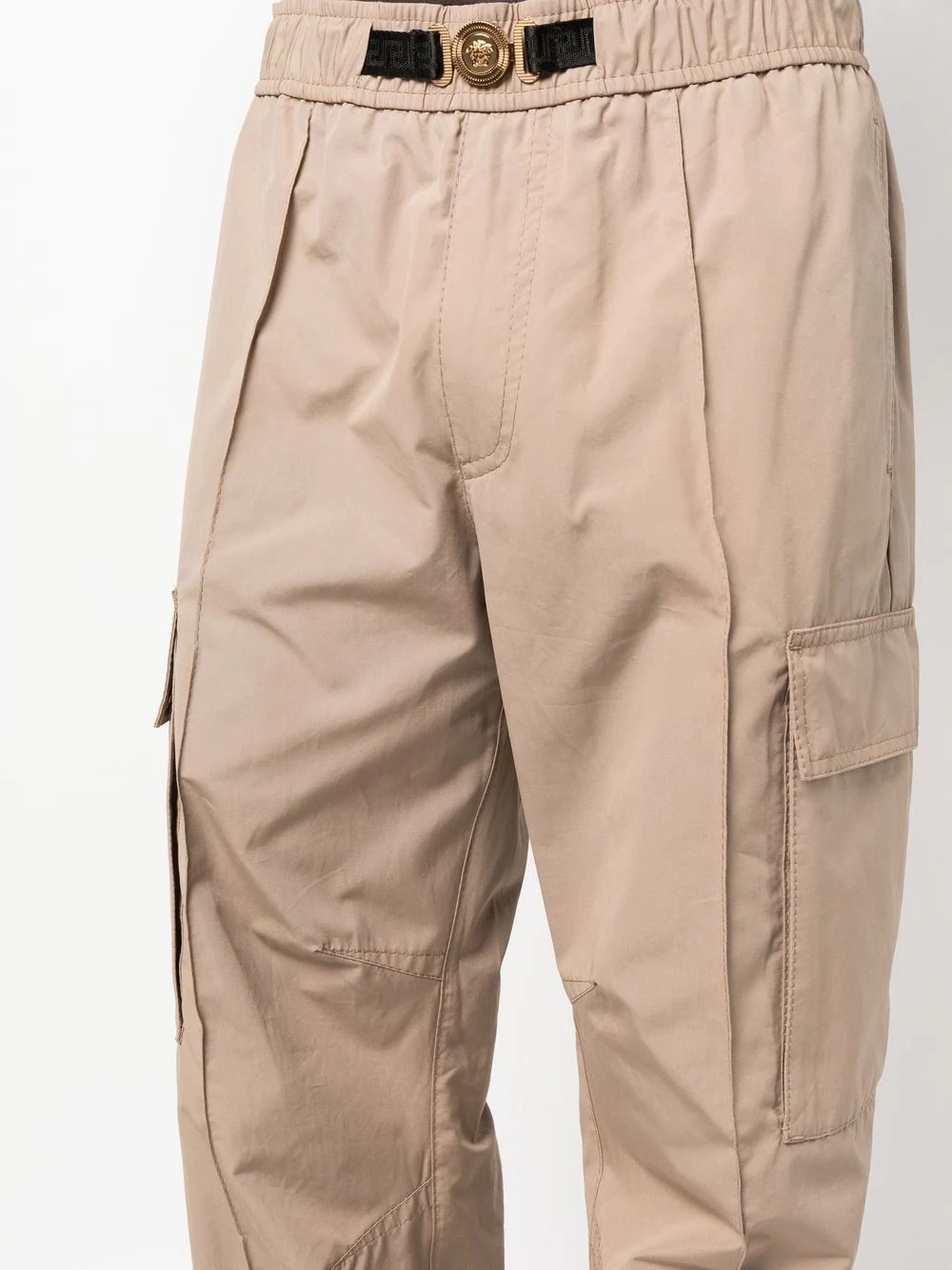 Medusa plaque cargo trousers - 5