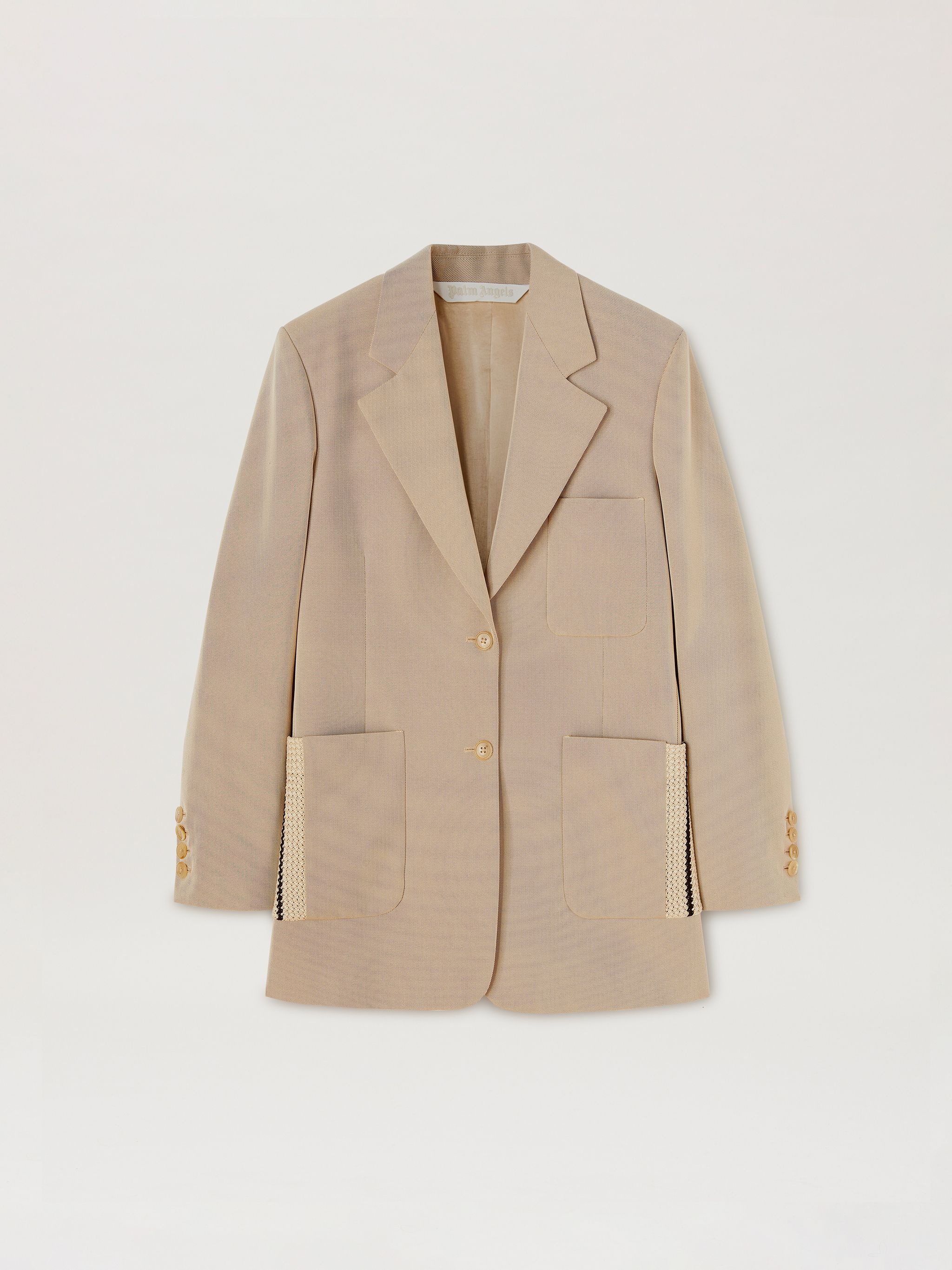 Knit Tape Blazer - 1