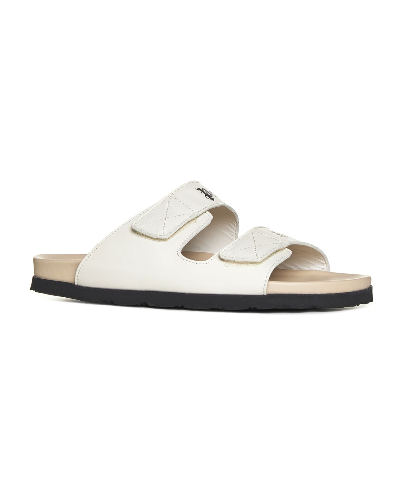 Leather Slides With Logo - 2