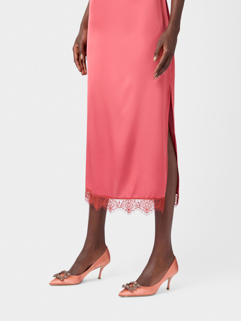 Roger Vivier Efflorescence Pumps in satin outlook