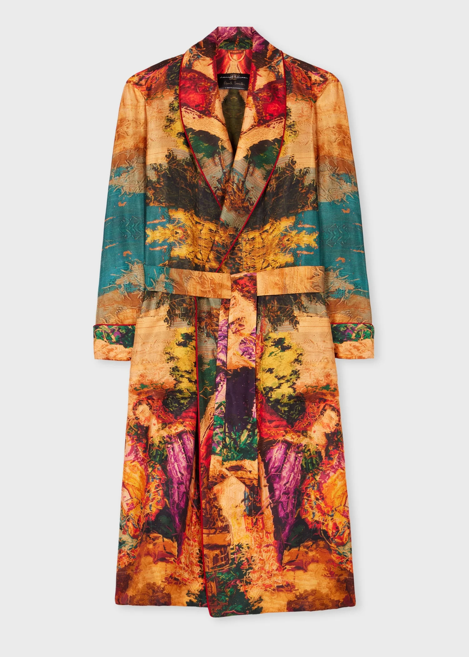 Daniel Hanson For Paul Smith - Tapestry Print Silk Dressing Gown - 1