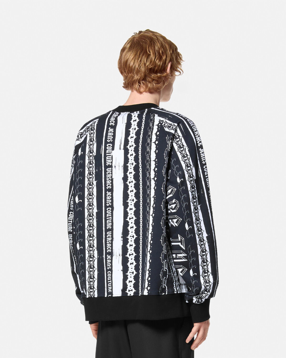 Stripes Relaxed-Fit Sweatshirt - 5