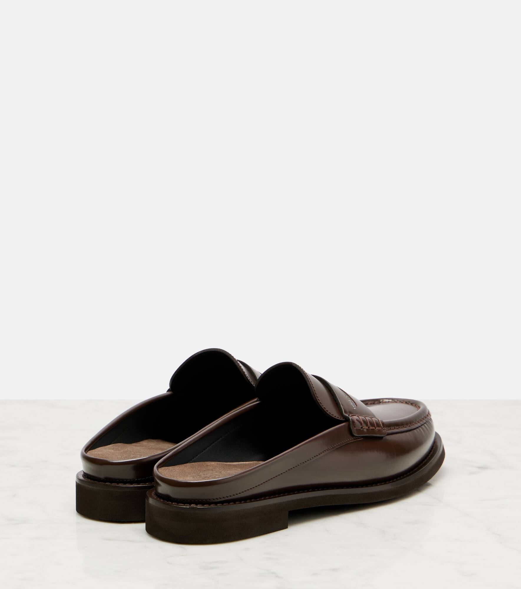 Monili leather mules - 2