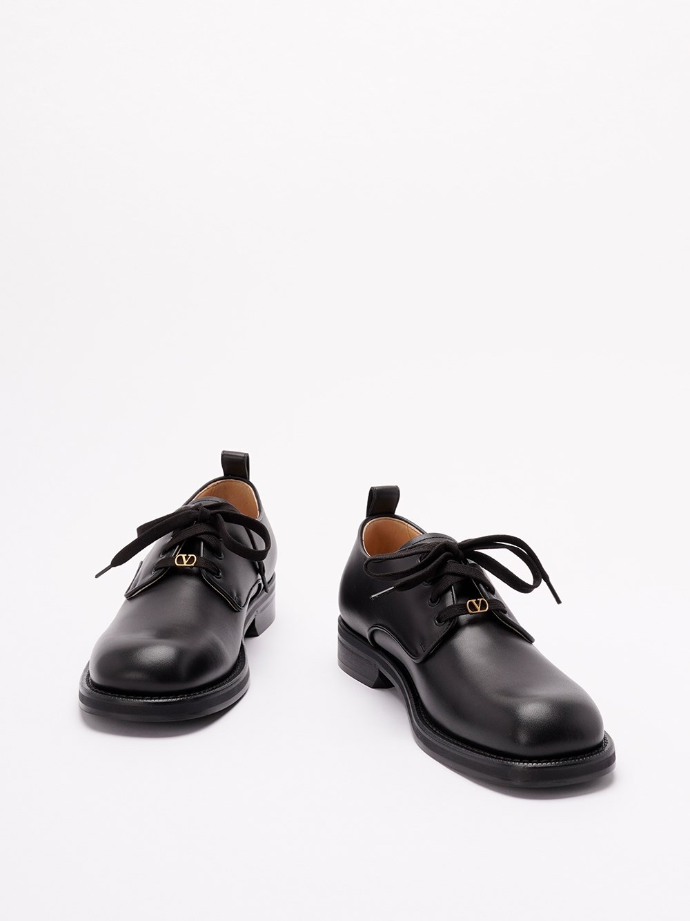 `Valentino Garavani Punx` Leather Derbies - 2