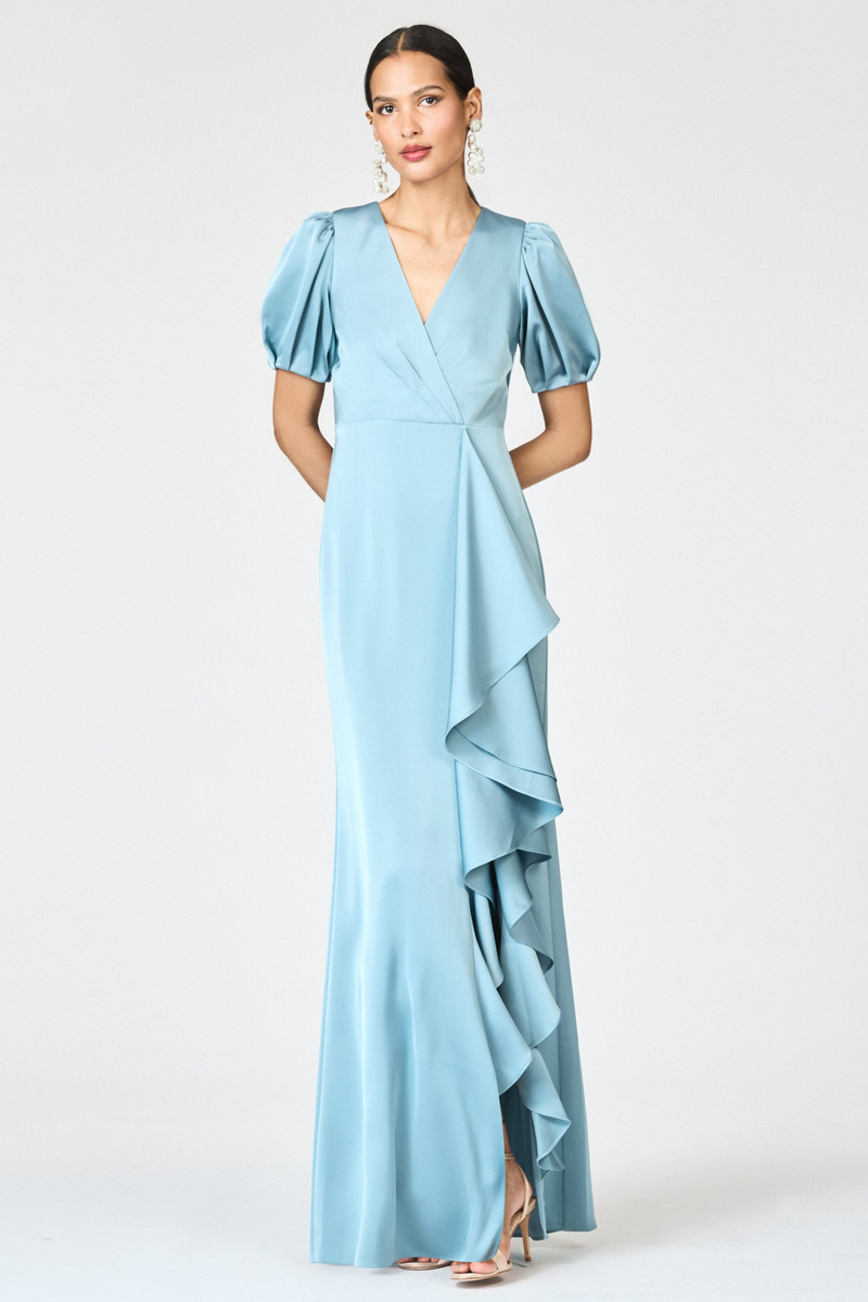 SACHIN & BABI MILA GOWN - SEAGLASS outlook