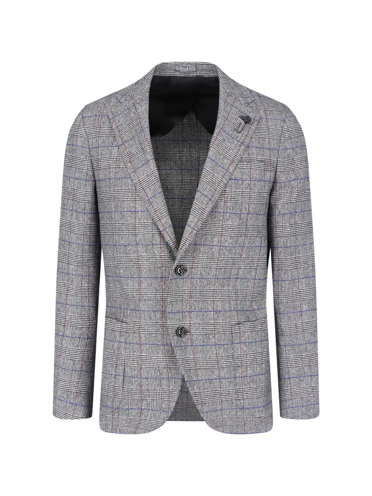 SINGLE-BREASTED BLAZER IN VIRGIN WOOL BLEND - 1
