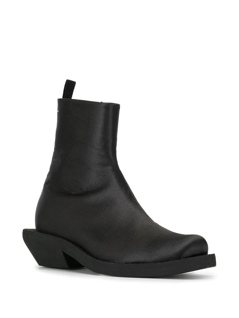 MM6 Maison Margiela extended heel ankle boots outlook