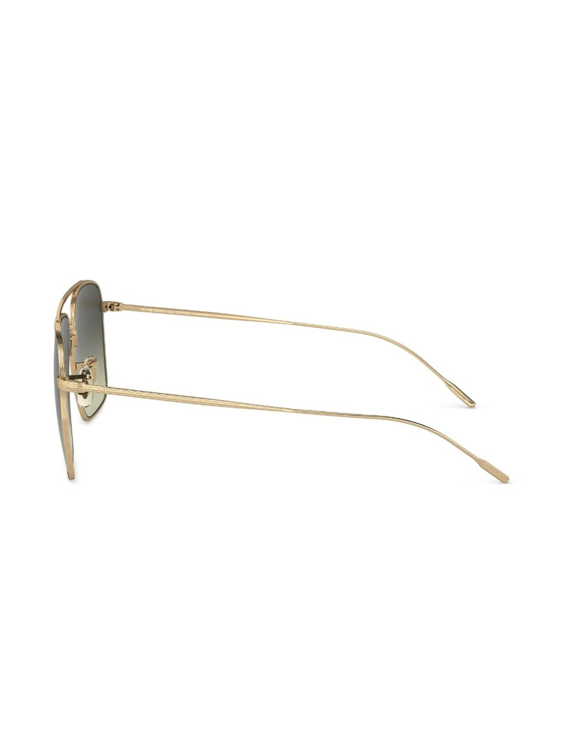 Dresner aviator-frame sunglasses 3