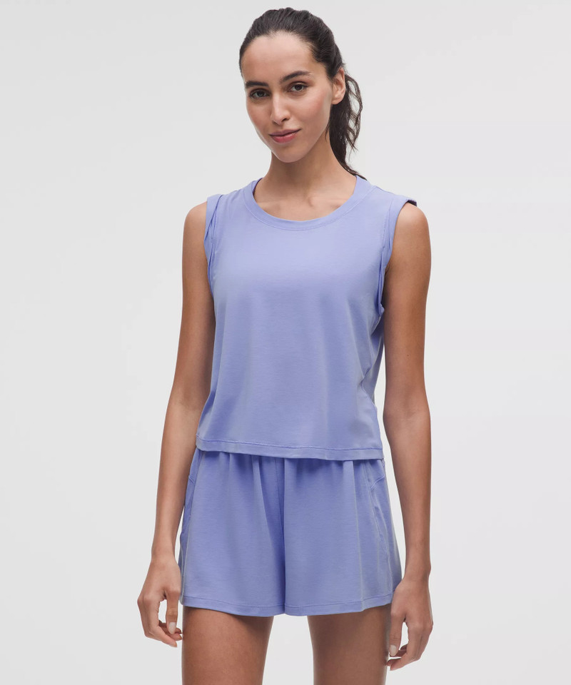 Jersey Training Rolled Cuff Tank Top 1