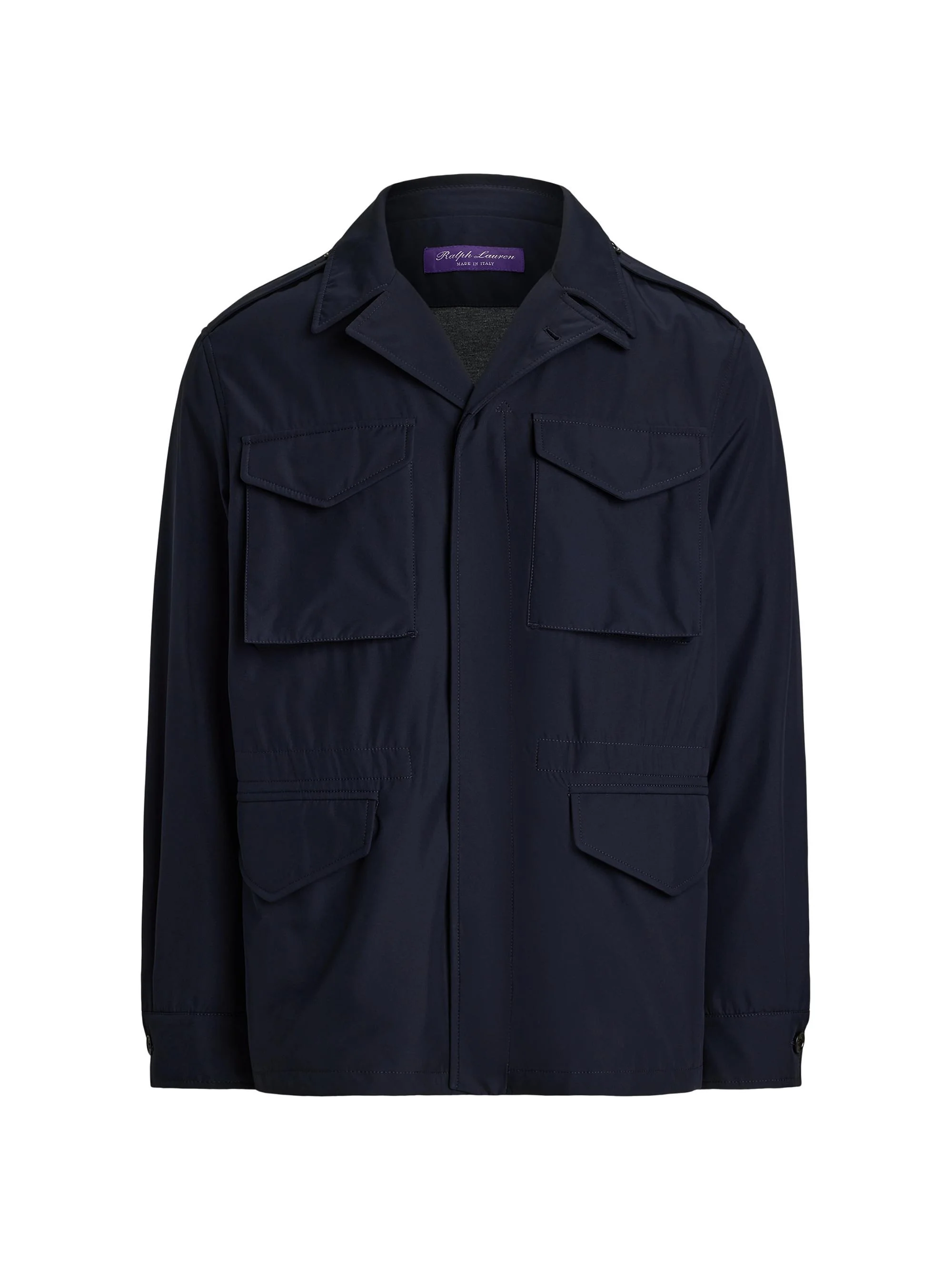 Men's Silk Performance Shirt Jacket - Classic Chairman Navy - 1
