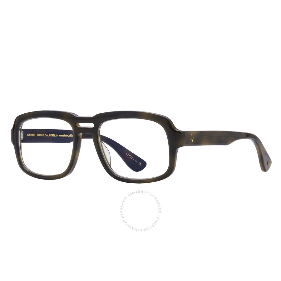 Garrett Leight GLCO x MASSIMO ALBA Demo Navigator Men's Eyeglasses 1132 SOL 52 - 2