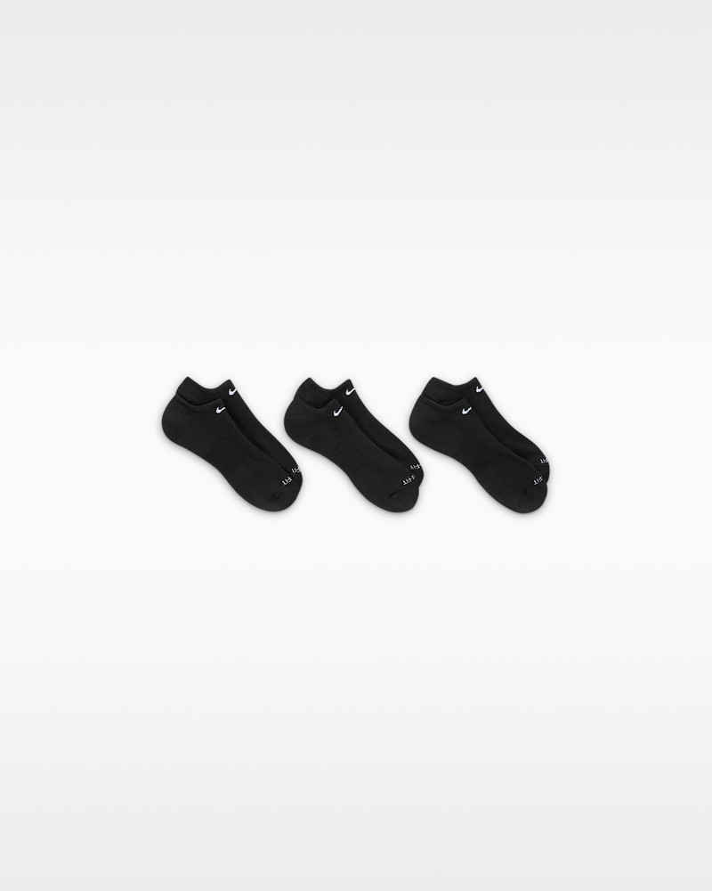Nike Everyday Plus Cushion Training No-Show Socks (3 Pairs) 3